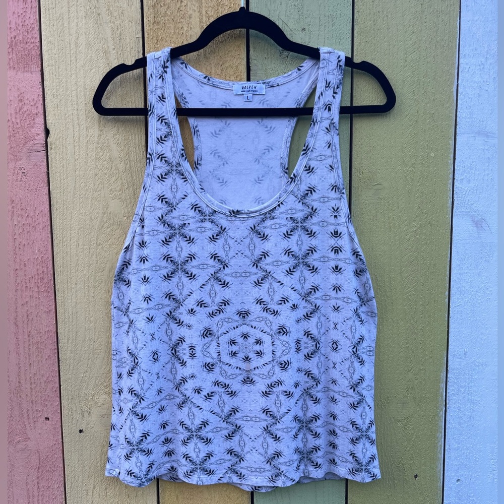 Wolven Threads Silver Tank Top